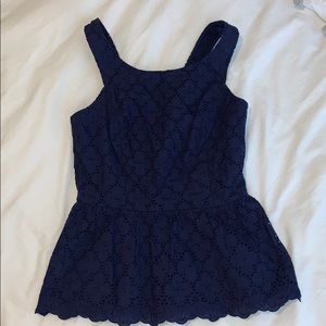 Lilly Pulitzer Peplum Tank